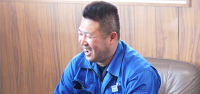 工事部 部長 松田健二